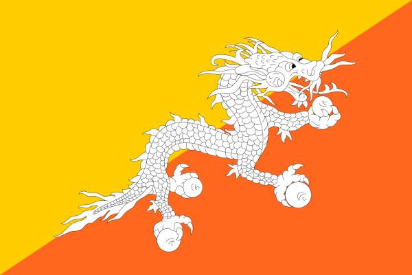 Bhutan National Flag- Teem Travel Bhutan
